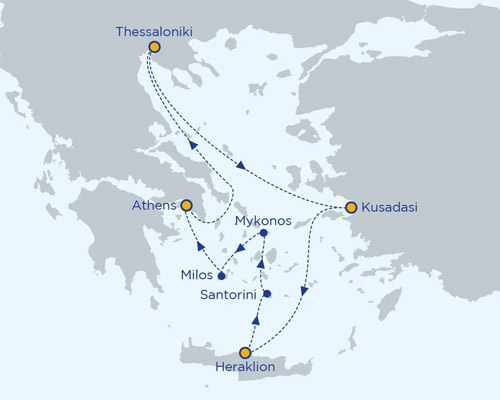 Idyllic Aegean - 7 Nights